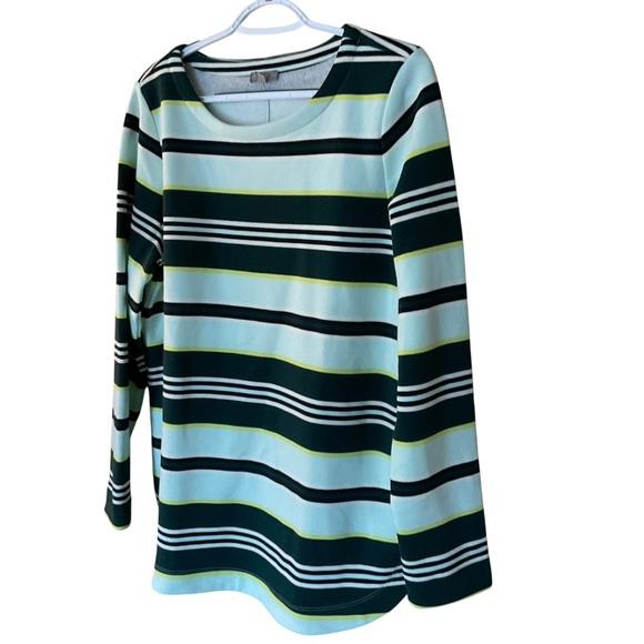Talbots Classic French Terry Pullover - Goodies Stripe - Picture 6 of 9